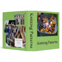 Knitting Pattern Book 3 Ring Binder