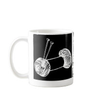 Knitting Survive mugs by itsallhot Knitting Survive mugs
