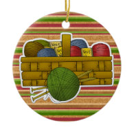 Knitting Tag / Ornament - SRF