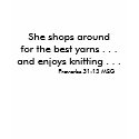 Knitting tshirt