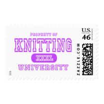 Knitting University Stamp