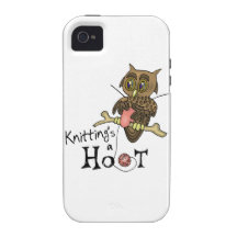 Knitting Vibe iPhone 4 Cover