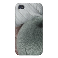 Knitting Wool/Yarn iPhone 4 Case