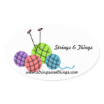 knitting yarn balls Sticker knitting yarn balls Sticker