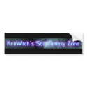 KnitWitch Bumper sticker bumper stickers
