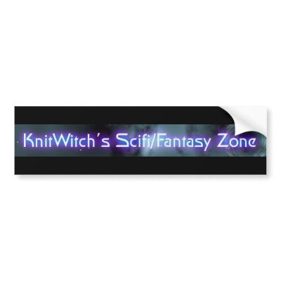 KnitWitch Bumper sticker by JBertrand