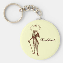 Knobhead Keychain