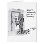 Knock #666 A Date With GRIM Greeting Cards