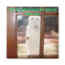 Knock, knock. magnets by myrtieshuman Knock, knock. magnets