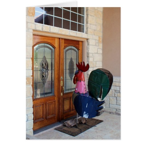 Knock-knock mofo greeting card