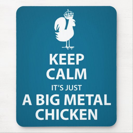 Knock knock mouse pad