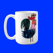 Knock Knock mug (double-sided)
