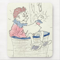 Knock Knock Senior Citizen mousepads