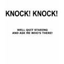 Knock Knock T t-shirts by iisap1 Knock Knock T t-shirts