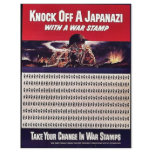 Knock Off A Japanpzi With A War Stamp flyers