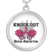 Knock Out Brain Aneurysm Personalized Necklace