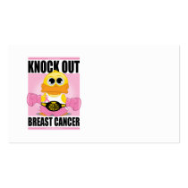 Knock Out Breast Cancer business cards