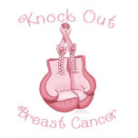 Knock Out Breast Cancer Tshirts