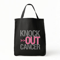 Knock Out Cancer - Breast Cancer bags