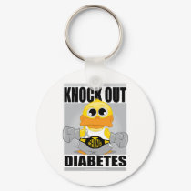 Knock Out Diabetes keychains