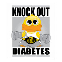 Knock Out Diabetes posters