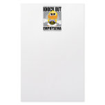 Knock Out Emphysema Stationery Design