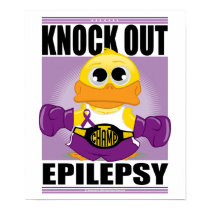 Knock Out Epilepsy posters
