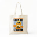 Knock Out Leukemia bags by fightcancertees Knock Out Leukemia bags