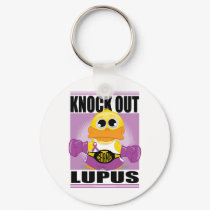 Knock Out Lupus keychains