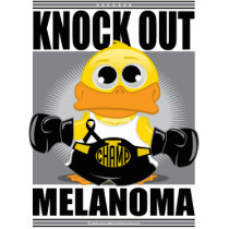 Knock Out Melanoma Cut Outs