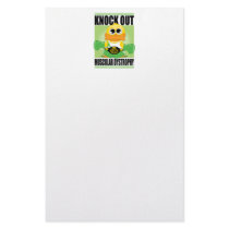Knock Out Muscular Dystrophy Stationery