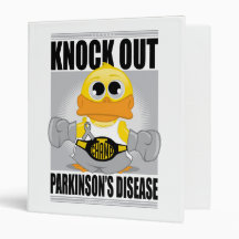 Knock Out Parkinson's Disease 3 Ring Binders