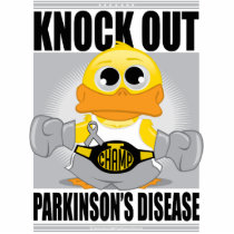 Knock Out Parkinson's Disease Photo Cutout