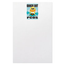 Knock Out PCOS Stationery Paper