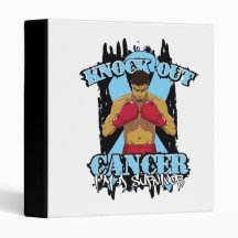 Knock Out Prostate Cancer - I'm a Survivor 3 Ring Binder