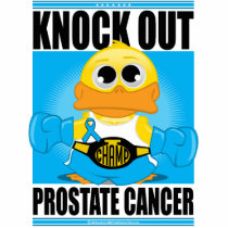 Knock Out Prostate Cancer Photo Cut Outs