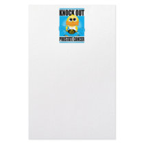 Knock Out Prostate Cancer stationery