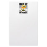 Knock Out Scoliosis Personalized Stationery