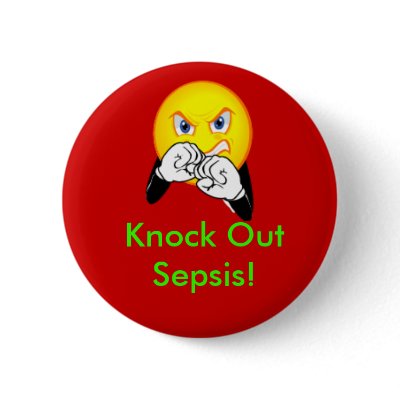 Knock Out Sepsis Pin by zgrami