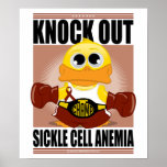 Knock Out Sickle Cell Anemia Posters