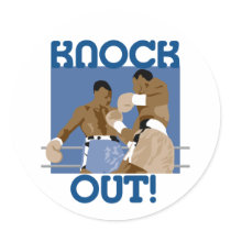 Knock Out! stickers