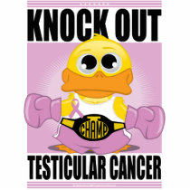 Knock Out Testicular Cancer Cut Outs