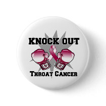 Knock Out Throat Cancer Pin