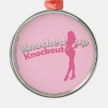 Knocked Up Knockout Baby Shower Mom-to-Be Ornament