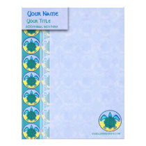 Knot Turtle Custom Letterhead