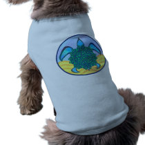 Knot Turtle Dog T-Shirts pet clothing by wingedturtle Knot Turtle Dog T-Shirts pet clothing