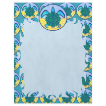 Knot Turtle Flame Letterhead