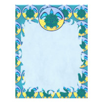 Knot Turtle Flame Letterhead