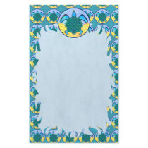 Knot Turtle Flame Stationery