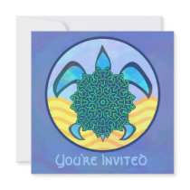 Knot Turtle Invitations